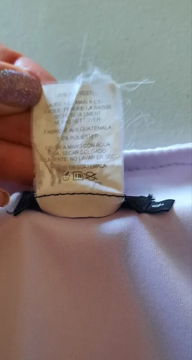 CDC Petite Lavender Ruffled V-Neck Cocktail Dress - Picture 4 of 10